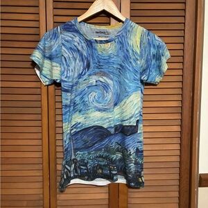 Van Gogh Starry Night Women's Short Sleeve Tee